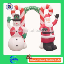 christmas inflatable decoration arch inflatable santa claus inflatable snowman arch